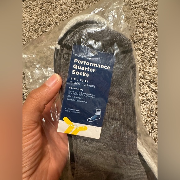 Performance quarter socks - Picture 2 of 4